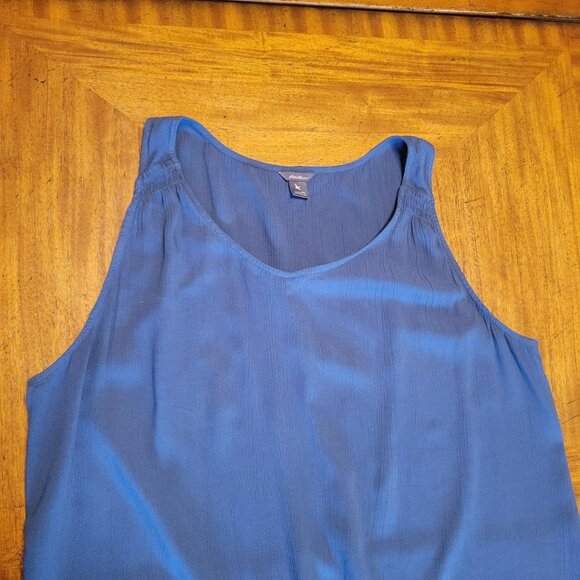 Eddie Bauer Smoky Blue Sleeveless Top - Picture 4 of 9